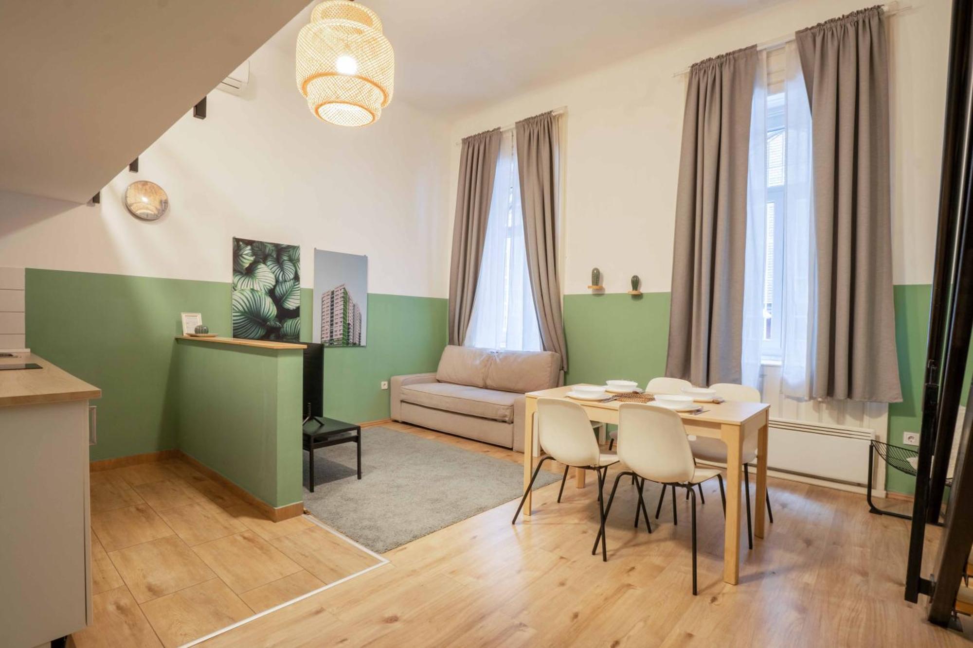 Cosy Studio In Terezvaros W41 Green Budapešť Exteriér fotografie