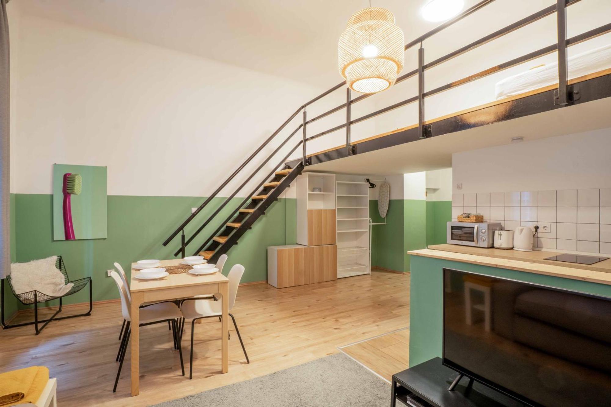 Cosy Studio In Terezvaros W41 Green Budapešť Exteriér fotografie